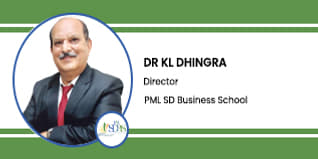 PML SD Business School, Chandigarh, Director : Dr KL Dhingra Interview